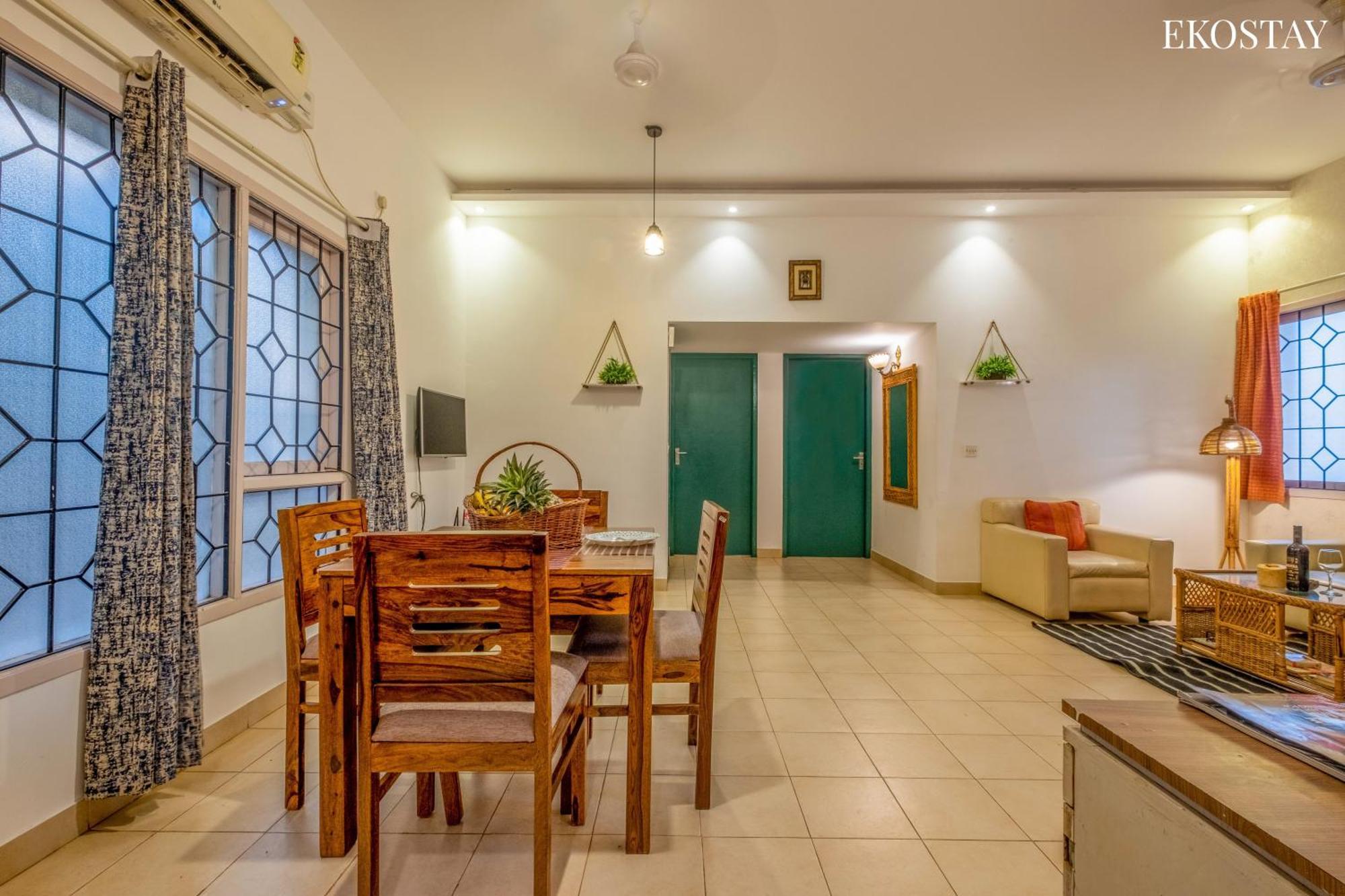 Eko Stay - Green Door Apartment Candolim Extérieur photo