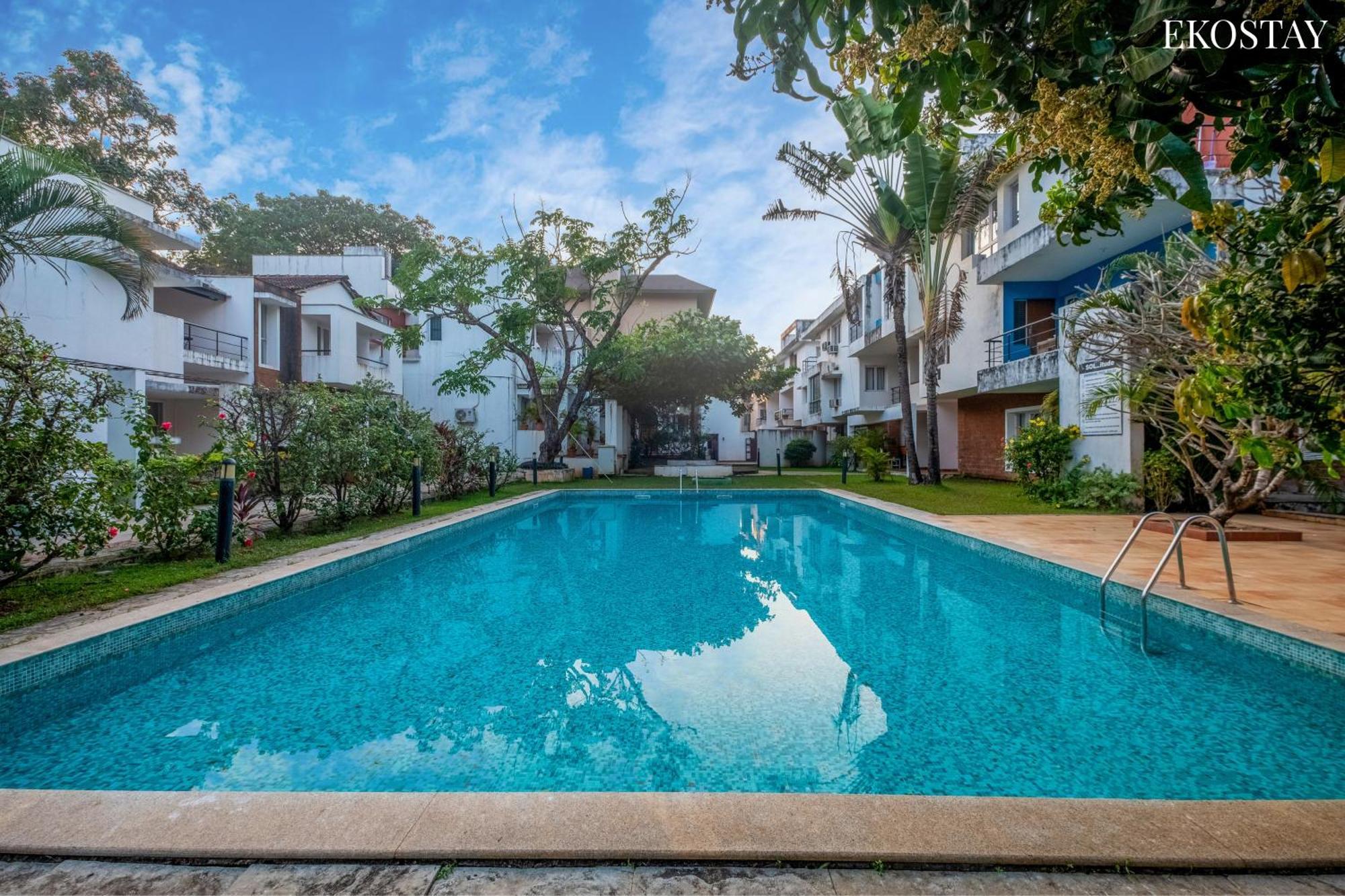 Eko Stay - Green Door Apartment Candolim Extérieur photo